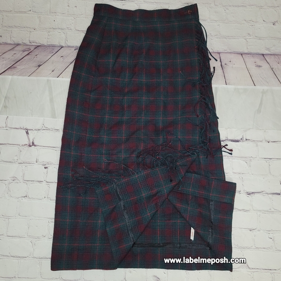 Wool fringe skirt - Picture 5 of 10